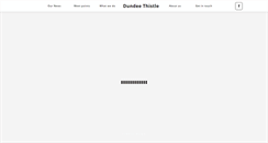 Desktop Screenshot of dundeethistle.co.uk
